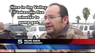 Mexican Gasoline Price Hike Cause Drivers to Fill Up Gas Tanks