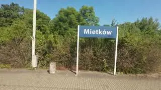 Departing kąty Wrocławskie with stop in Mietk&oacute;w and Żar&oacute;w