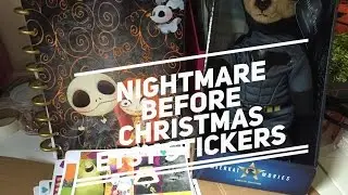 Etsy Nightmare before Christmas stickers