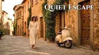 Italian Coast Ambience 🌊 Mediterranean Relaxing Music with Gentle Sea Waves