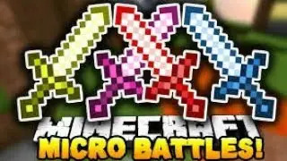 Minecraft Pe Micro Battles with city texture pack!!!