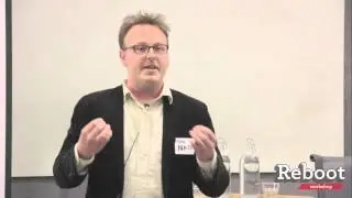 Nate Cooper presents at Reboot Workshop