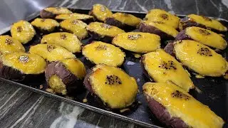 크림치즈 고구마 / cream cheese sweet potato / korean street food