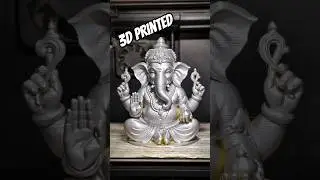 3d Printed Ganeshji #3dprinting #3dprinter #ganesh