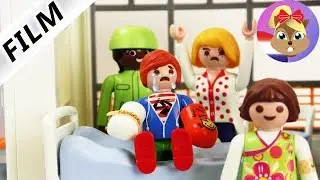 Playmobil filmpje Nederlands - JULIAN DE PECHVOGEL BREEKT ALLEBEI ZIJN ARMEN! Familie Vogel