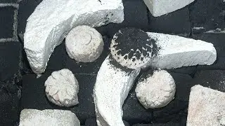 Soft crispy and dusty black gymchalk reform crush/ASMR/oddly satisfying/pls subscribe 🙏