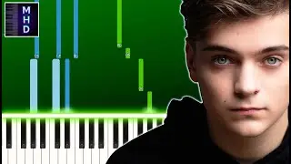 Martin Garrix feat. John Martin - Higher Ground (Piano Tutorial Easy)