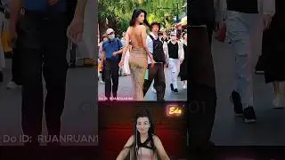 🔥 Смелый уличный стиль от гигантской принцессы из Китая! #гигантскийстиль #уличныйстиль #смелаямода