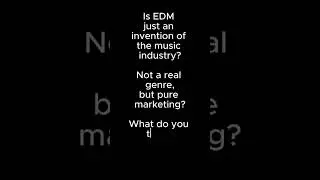 EDM &ndash; Echtes Genre oder blo&szlig; Marketing? | #Techno #shorts #shortsvideo  #mikehuckebein