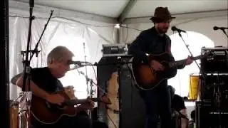 Jeff Daniels and Johnny Gallagher Jr  Afternoon @  2018 Philadelphia Folk Festival