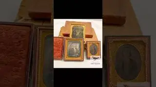 Antique Early Photographs, Daguerrotype Ambrotype Tin Type, ca. 1800s