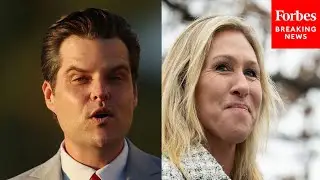 JUST IN: Marjorie Taylor Greene & Matt Gaetz Hold Joint 