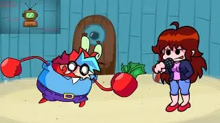 FNF Spongebob Parodies - Mr.Krabs + BF vs GF