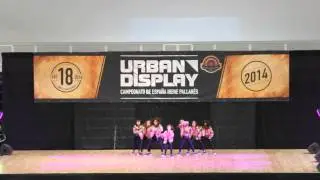 URBAN DISPLAY 2014 ESSENCIAL KID'S SUBCAMPEONAS ESPAÑA - CIRQS DANCE STUDIO, MONTCADA