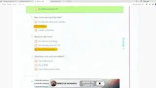 ALMANCA(Deutsch) CANLI DERS | A2 Sprechen und Schreiben