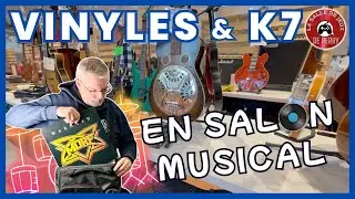 #217 - VINYLES et K7 en SALON MUSICAL - Hard rock, Funk, Pop and French