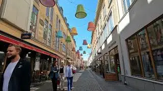 Gothenburg Sweden Walk from  Kungstorget to Fredsgatan  4k