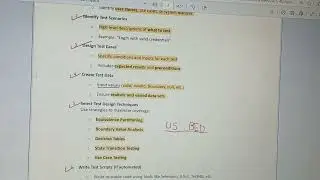 Testing basics  - test cases , test plan , test design process.