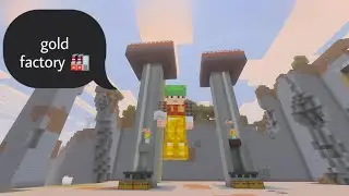 Minecraft ⚒️-gold factory 🏭