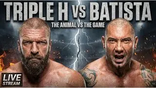 Triple H vs Batista🩸The Game vs The Animal🦍 | WWE 2K25 #verticallive #wwe2k25 #shorts