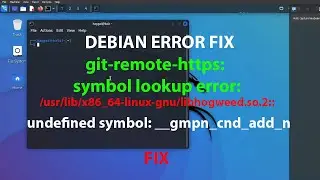 LINUX ERROR FIX: git-remote- 
