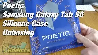 Poetic Samsung Galaxy Tab S6 Silicone Case Cover Unboxing