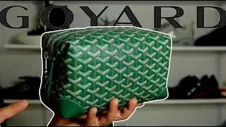 BEST TRAVEL BAG?! GOYARD Bowling 25 Toiletry Bag (Review) + UP CLOSE
