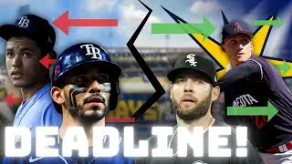 BIG MOVES | Tampa Bay Rays 2025 MLB Trade Deadline Recap | All Trades & Full Reaction