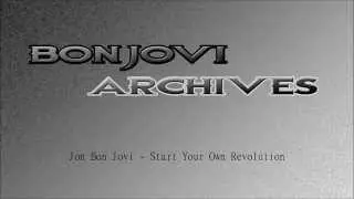 Jon Bon Jovi - Reunion // Start Your Own Revolution (Acoustic Live Demo)