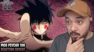 O VENENOSO CAMISETA BRANCA - RITSU DERRUBA TODAS AS GANGUES !!! - Reaction - Mob Psycho 100 S01E07
