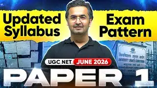 UGC NET Paper 1 Preparation 2026 | UGC NET  Paper 1 Updated Syllabus & Exam Pattern 2026