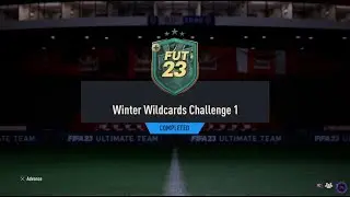 FIFA 23 SBC - WINTER WILDCARDS CHALLENGE 1 - CHEAP SOLUTION [NO POSITION MODIFIER]