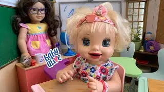BABY ALIVE Danielle&rsquo;s First day of School Morning Routine 📚
