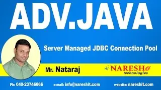 Server Managed JDBC Connection Pool | Advanced Java Tutorial |  Mr.Nataraj