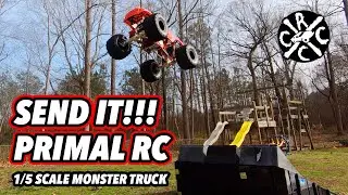 Does it Survive? 80lb RC Monster Truck Hits The 