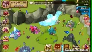 SUMMONERS WAR  BRIAN WIND DEATH KNIGHT IN DRAGONS B10