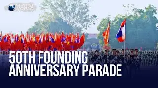 ЛАОС ОТМЕЧАЕТ 50-ЛЕТИЕ ЛНДР МАСШТАБНЫМ ВОЕННО-ГРАЖДАНСКИМ ПАРАДОМ
