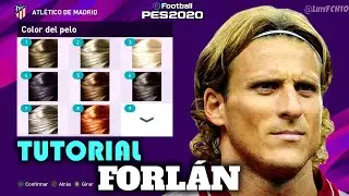 ПОЛНОЕ РУКОВОДСТВО | КАК СОЗДАТЬ ДИЕГО ФОРЛАНА В PES 2020 | КАК СОЗДАТЬ | ЛИЦО И СТАТИСТИКА | Lui...