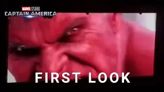 First Look at Red Hulk | Captain America Brave New World | D23 Expo | HD