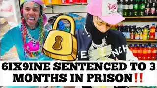 6ix9ine приговорён к 3 месяцам тюрьмы | Он должен явиться и начать отбывать наказание 6 января