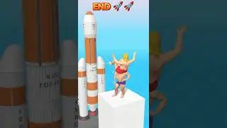 Rocket Girl 🚀🚀 Android IOS Game #shorts