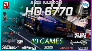HD 6770 + R5 5600X Unleashed: Can It Handle 40 Popular Games? Find Out Now!
