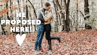 HE PROPOSED HERE!