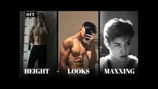 Looks+HeightMaxxing- Ultimate Transformation Basic- Part1- aRiseMaxing #HeightMaxxing #looksmaxxing