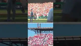 Phillies fans are LOUD #mlb #baseball #phillies #playoffs