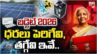 Union Budget 2026 Highlights | Price Increase and Decrease Items List | Nirmala Sitaraman | BIG TV