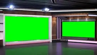 Virtual Set 131 For Photoshop | Green Screen