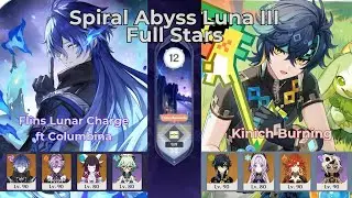 C1 Flins ft Columbina & C0 Kinich Burning Lunar Charge | Spiral Abyss 6.3 Luna III | Genshin Impact