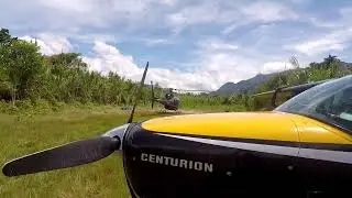 Opera&ccedil;&atilde;o em &aacute;rea ind&iacute;gena yanomami #aviation #flight #cessna