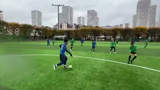 Paris 13 Atletico - Ris Orangis  / U12 (3-3) Première mi-temps. 18 novembre 2023. [Score final 5-6]